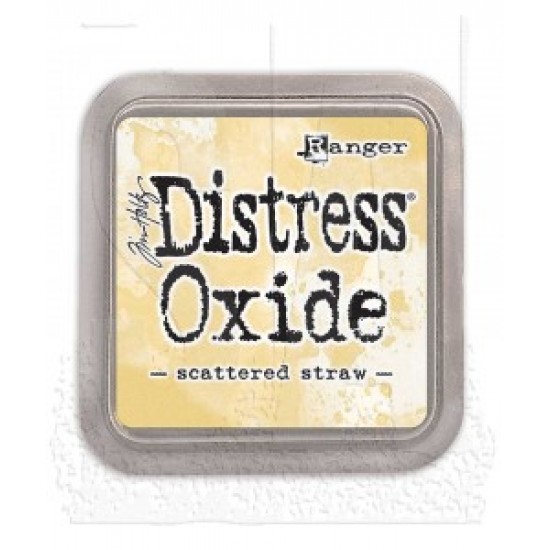 Distress Oxide Ink Pad - Tim Holtz - couleur «Scattered Straw»
